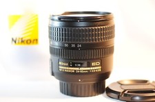 Nikon ED AF-S Nikkor obiettivo 24-85mm f/3.5-4.5 G FX LEGGI AF messa a fuoco manuale irregolare ok