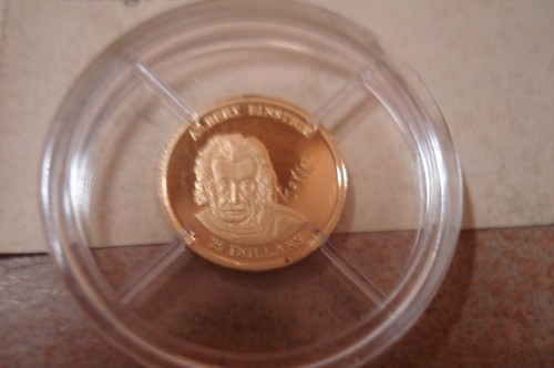 2001 liberia dollari oro - 2001,