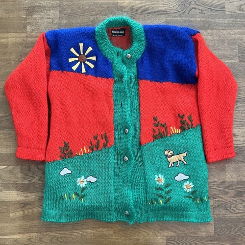 Cardigan maglione lana