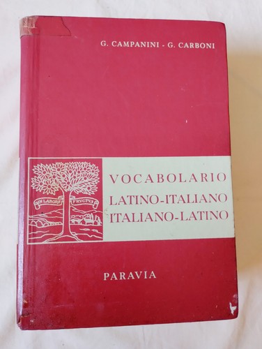 Vocabolario latino italiano - vocabolario,