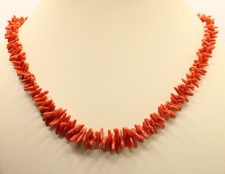 Collana rami corallo rosso - rami,