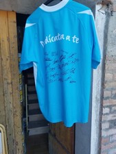 maglia Lazio dedicata a te vintage Puma Siemens 2003 SIGNED shirt jersey M