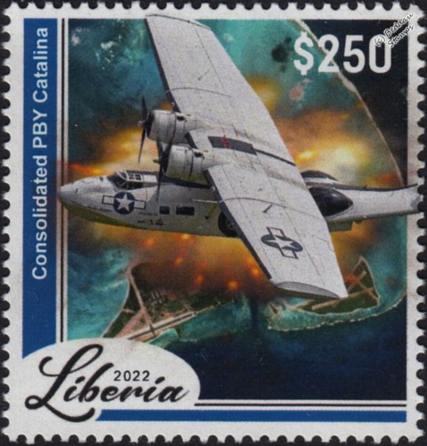 Timbro aereo barca volante