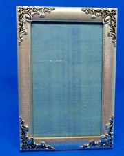 quadretto porta foto cornice  in silver plated anni  '70