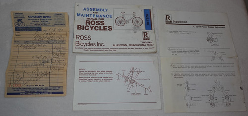 Ross bicycles manuale - bicycles, di