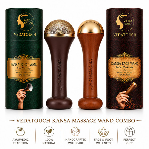 Kansa bacchetta massaggio viso - kansa,