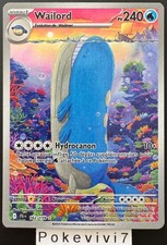 Carte Pokemon WAILORD 162/159
