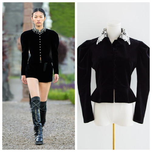 Giacca velluto christian - christian, dior