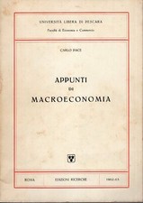 Carlo Pace: Appunti di Macroeconomia