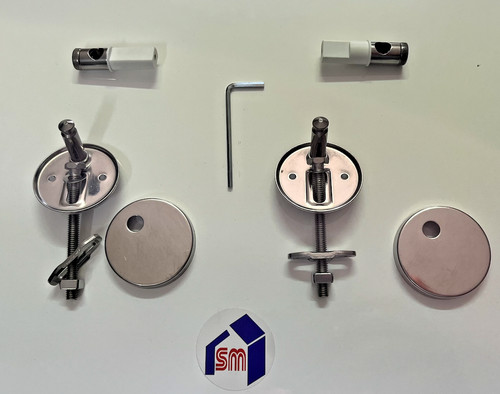 Kit cerniera acciaio inox - cerniera,