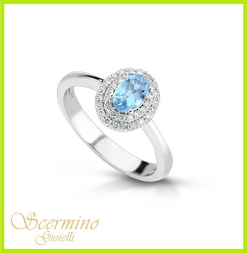 Anello oro bianco 18k - anello,