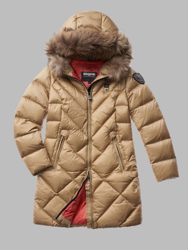 Blauer donna piuma lungo - piuma,