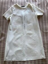 Vestito Zara Bianco Taglia M