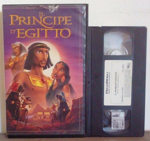 Vhs principe egitto - vhs, film