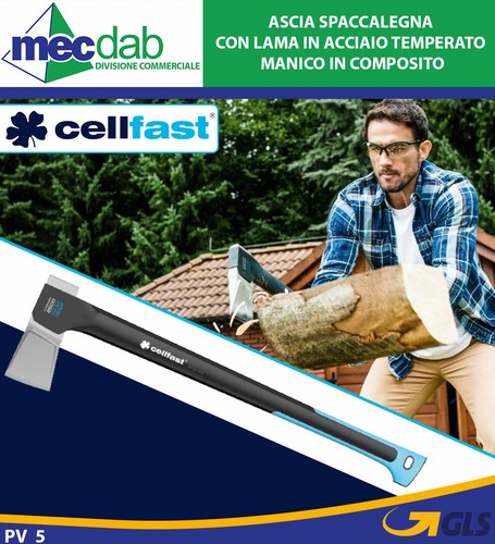 Ascia spaccalegna con lama - ascia,