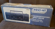 INNO-HIT RR-6046 BOOMBOX VINTAGE RADIO STEREO CASSETTE RECORDER ²