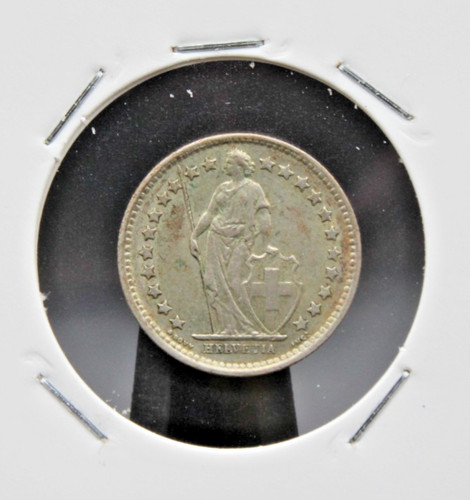Moneta 1958 svizzera 2 - 1958, 1/2