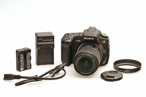 Sony alpha 300 fotocamera - alpha,