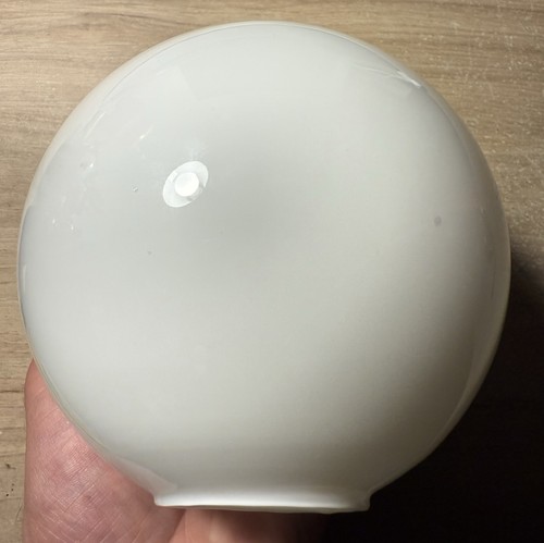 Globe boule blanc opaline - boule,