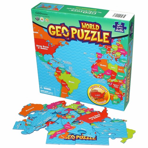 Geotoys world geopuzzle - geotoys,
