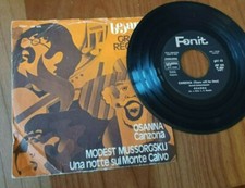 Besana - Grand regalo-osanna canzona-45 giri dischi una notte sul monte calvo