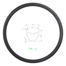 Cerchio in carbonio 29 pollici