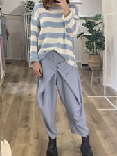 Pantaloni Harem Baggy Blu