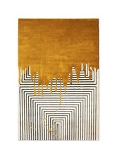 Tappeto moderno trapuntato a