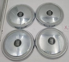 Kit N 4 Coppe ruota copri mozzo Fiat 1300 1500 1500 C originali in acciaio diame