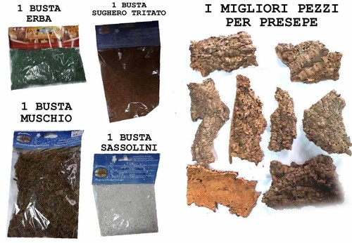 Kit sughero muschio - sughero,
