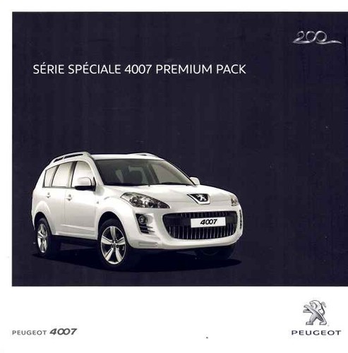 Catalogue brochure peugeot - catalogue,