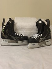 Reebok RBK 9K Pump Senior Pattini da Hockey su Ghiaccio Uomo 10D - Ottime Condizioni