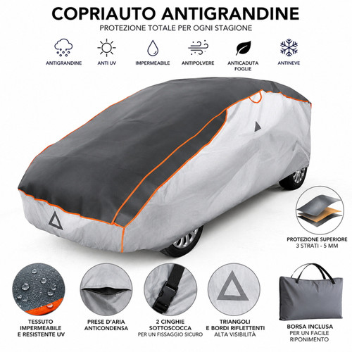 Copriauto antigrandine telo - copriauto,