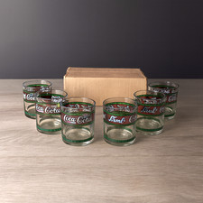 🟢 Bicchieri COCA COLA Liberty Anni 80 Nuovi in scatola