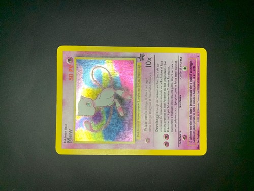 Mew holo black star - holo,