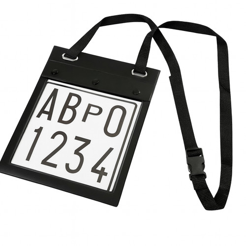Lampa porta targa prova per - porta,