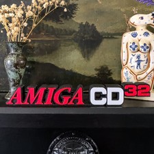 Commodore Amiga CD32 - Modello display logo *SPEDIZIONE GRATUITA UK*