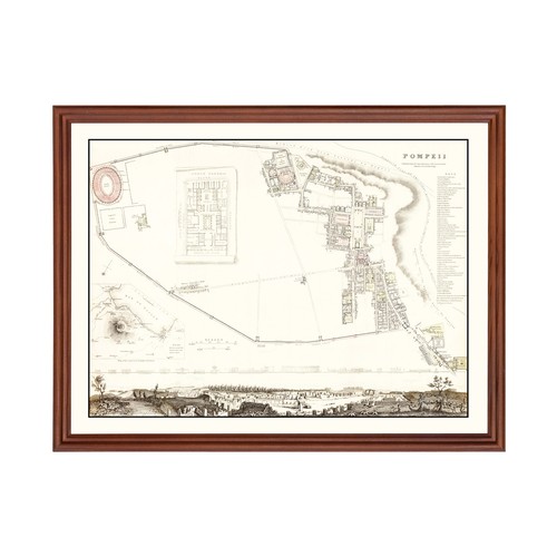 Vecchia mappa pompei - di,