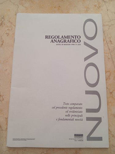 Libro opuscolo nuovo - opuscolo,