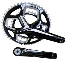 Guarnitura bici da strada FSA Gossamer 11 velocità 50t 34t 172,5mm BB386 Fit Shimano