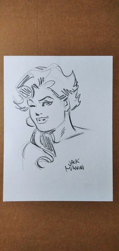 Dédicace sur papier libre - , de