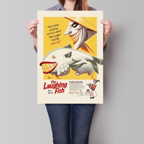 Batman serie animata poster - la,