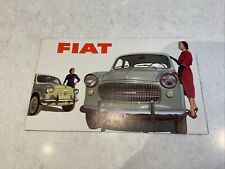 Piccola brochure Fiat 500