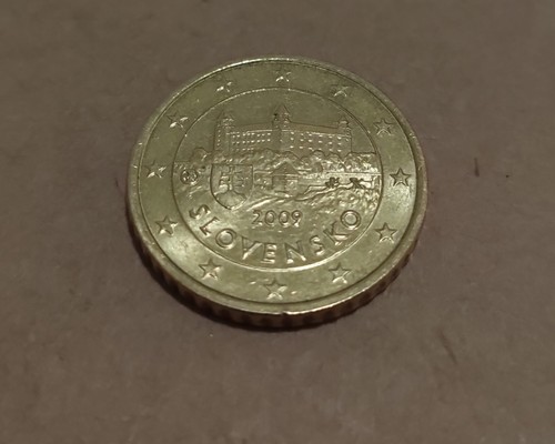Moneta cent slovensko - 50,