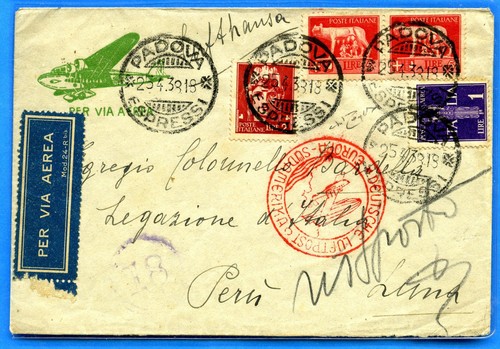 Regno1938 aereogramma - -,