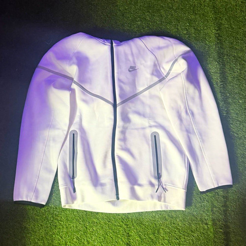 Nike tech bianche - bianche, riflettenti