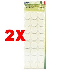 2 X Feltrini Autoadesivi Tondi