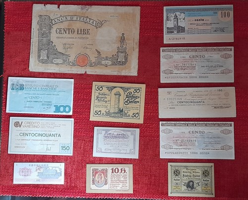 Lotto mini assegni - , credito