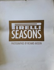 Vintage 1995 Pirelli Seasons Women Richard Avedon Calendar White A2 Large Used