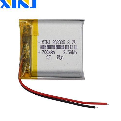 Batteria lipo 700mah - batteria, 3.7v